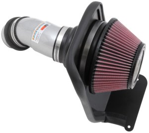 Kia Soul Performance Air Intake - K&N Engineering - Typhoon - Silver - `14-`20 Kia Soul Performance Air Intake - K&N Engineering - Typhoon - Silver - `14-`20
